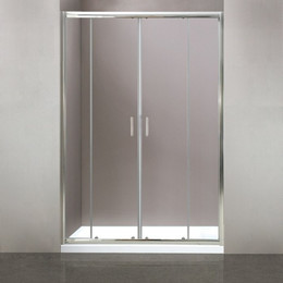 Душевая дверь BelBagno 170 см UNO-BF-2-170-M-Cr, хром/матовое фото 