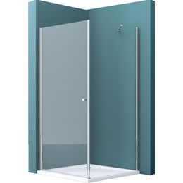 Душевое ограждение BelBagno 70x90 см ETNA-AH-1-70/90-C-Cr, хром/прозрачное фото 