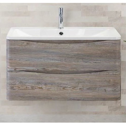 Тумба подвесная с раковиной BelBagno ACQUA-1200-2C-SO-PS 120 см, Pino Scania, Цвет фасада: Pino Scania фото 