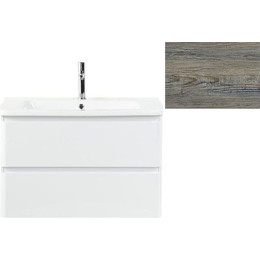 Тумба подвесная с раковиной BelBagno ALBANO-CER-800-2C-SO-PS 80 см, Pino Scania, Цвет фасада: Pino Scania фото 