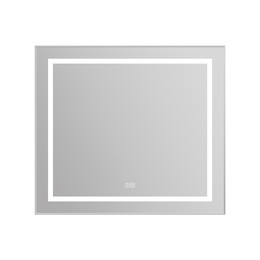 Зеркало BelBagno 88x78 см SPC-KRAFT-885-785-TCH-WARM, белый фото 