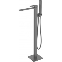 Смеситель для ванны BelBagno Luce LUC-FMT-NERO, черный матовый, Цвет производителя: чёрный матовый фото 