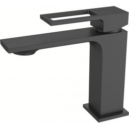 Смеситель для раковины BelBagno Luce LUC-LVM-NERO, черный матовый, Цвет производителя: чёрный матовый фото 