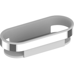 Полка Keuco Smart 14758010100, цвет хром/белый фото 