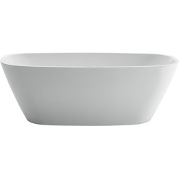 Ванна отдельностоящая BelBagno BB72-1500-W0 150x76 см, Размер - мм: 1500х750 фото 