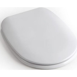 Сиденье с крышкой для унитаза White Ceramic Basic микролифт WC00S01SL фото 