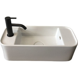 Раковина-чаша White Ceramic Geo Mini 50 см W7107F01 фото 