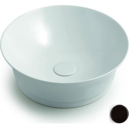 Раковина-чаша White Ceramic Idea 42 см W1030705, черный матовый фото 