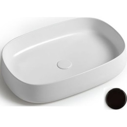 Раковина-чаша White Ceramic Jumper 60 см W070705, черный матовый фото 