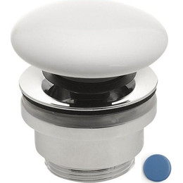 Донный клапан White Ceramic MEW0609BD, синий матовый фото 