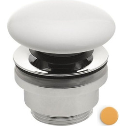 Донный клапан White Ceramic MEW0609OC, оранжевый матовый фото 