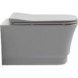 Унитаз подвесной безободковый White Ceramic Idea W1000301 фото 