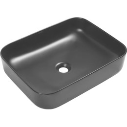Раковина-чаша SantiLine 48 см SL-1010MB, черный матовый фото 
