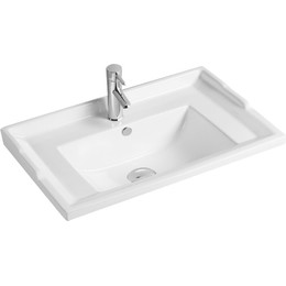 Раковина врезная на столешницу SantiLine 90 см SL-2112(90) фото 