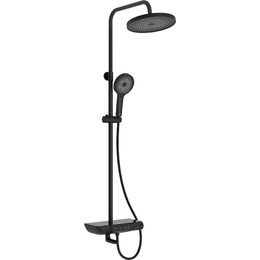 Душевая стойка Iddis Spahome SPABLBTi06, черный матовый фото 