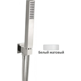 Душевой гарнитур Cezares CZR-L-DEFA-BIO, белый матовый фото 