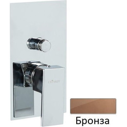 Смеситель для ванны Cezares UNIKA-VDIM-02, бронза, Цвет производителя: бронза фото 