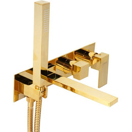 Смеситель для ванны Cezares UNIKA-VDM2-03/24, золото, Цвет производителя: золото фото 