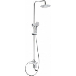 Душевая стойка Aquanet Arctic R AF520-72-R-CW 243325, хром/белый фото 