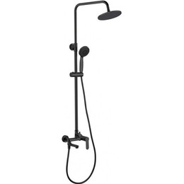 Душевая стойка Aquanet Passion R3 AF300-72-R-B 261838, чёрный матовый фото 