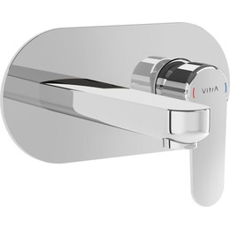 Смеситель для раковины настенный Vitra Root Round A42721EXP фото 