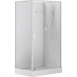Душевое кабина Aquanet Passion EVO 120x80 см 281968 R, белый/прозрачное (безсиликоновая сборка) фото 