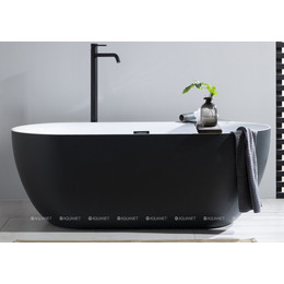 Ванна отдельностоящая Aquanet Delight 170х78 см 289723, чёрный матовый фото 