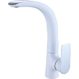 Смеситель для кухни Aquanet Arctic AF520-41СW 216779, белый фото 