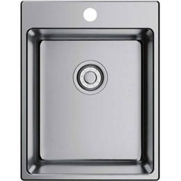 Мойка кухонная Omoikiri Amadare 39-IN (4997028) 1 мм, Цвет производителя: нержавеющая сталь фото 
