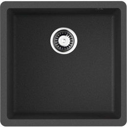 Кухонная мойка Omoikiri Bosen 44-U-BL 4993595, чёрный, Цвет производителя: чёрный фото 