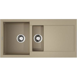 Кухонная мойка Omoikiri Sakaime 100-2-CH 4993897, шампань, Цвет производителя: шампань фото 