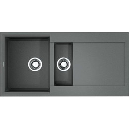 Кухонная мойка Omoikiri Sakaime 100-2-GR 4993562, leningrad grey, Цвет производителя: Leningrad Grey фото 