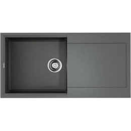 Кухонная мойка Omoikiri Sakaime 100-GR 4993561, leningrad grey, Цвет производителя: Leningrad Grey фото 