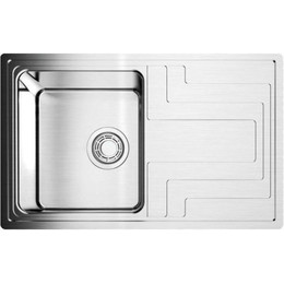 Мойка кухонная Omoikiri Mizu 78-IN (4973730) 0,9 мм, Цвет производителя: нержавеющая сталь фото 