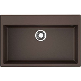 Кухонная мойка Omoikiri Tedori 79-DC 4993952, тёмный шоколад, Цвет производителя: тёмный шоколад фото 
