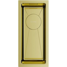 Мойка кухонная Omoikiri Taki 20-U/IF-LG (4973091) 1,2 мм, светлое золото, Цвет производителя: светлое золото фото 