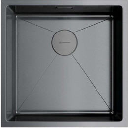 Мойка кухонная Omoikiri Taki 44-U/IF-GM (4973521) 1,2 мм, вороненая сталь, Цвет производителя: вороненая сталь фото 