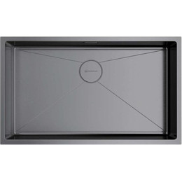 Мойка кухонная Omoikiri Taki 74-U/IF-GM (4993498) 1,2 мм, вороненая сталь, Цвет производителя: вороненая сталь фото 