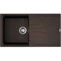 Кухонная мойка Omoikiri Yasugata 100-DC 4993848, тёмный шоколад, Цвет производителя: тёмный шоколад фото 