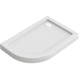 Акриловый поддон Bas Раунд R 120x80 см R фото 