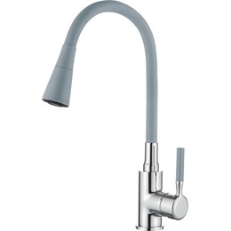 Смеситель для кухни Ledeme L4199-9, серый/хром фото 