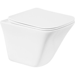 Унитаз подвесной безободковый BelBagno Marmi BB052CHR фото 