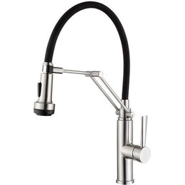 Смеситель для кухни Emar ЕСВ 7012, сатин фото 