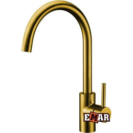 Смеситель для кухни Emar ECB-3004 PVD, Golden, Цвет производителя: Golden фото 