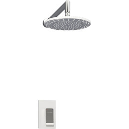 Душевая система для душа WasserKraft A12667WHITE, хром/белый фото 