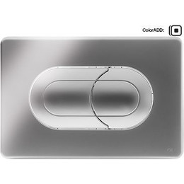 Кнопка смыва Oli Salina (пневматическая) 640084, хром глянцевый фото 