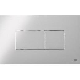 Кнопка смыва Oli Karisma (пневматическая) 641004, хром глянцевый фото 