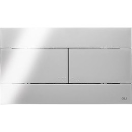 Кнопка смыва Oli Slim (механическая) 659044, хром глянцевый фото 