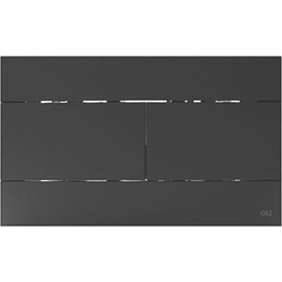 Кнопка смыва Oli Slim (механическая) 659055, чёрный фото 