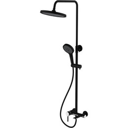 Душевая стойка Gappo G2403-6, черный/хром фото 